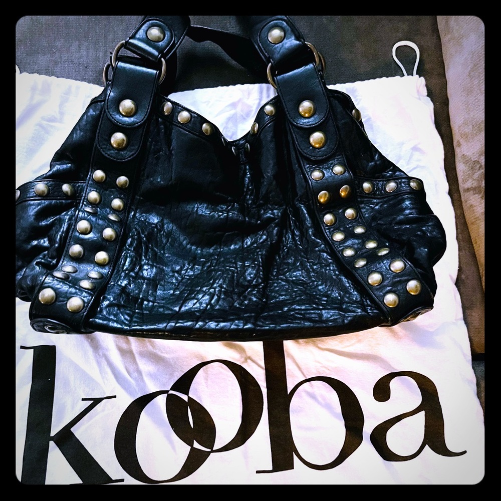 Kooba leather handbag